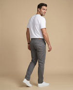 Pantalón slim algodón stretch - Gris