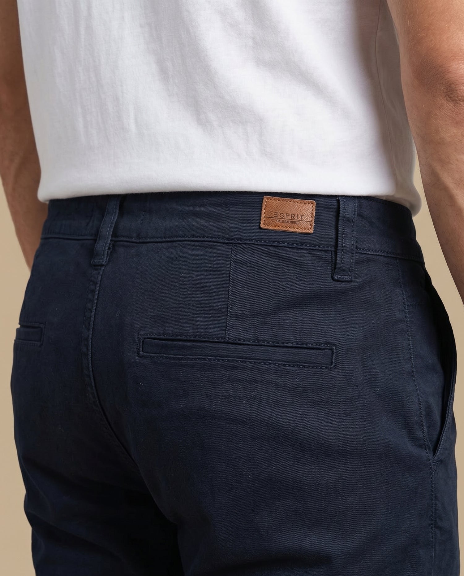 Pantalón Slim Algodón Hombre - Azul