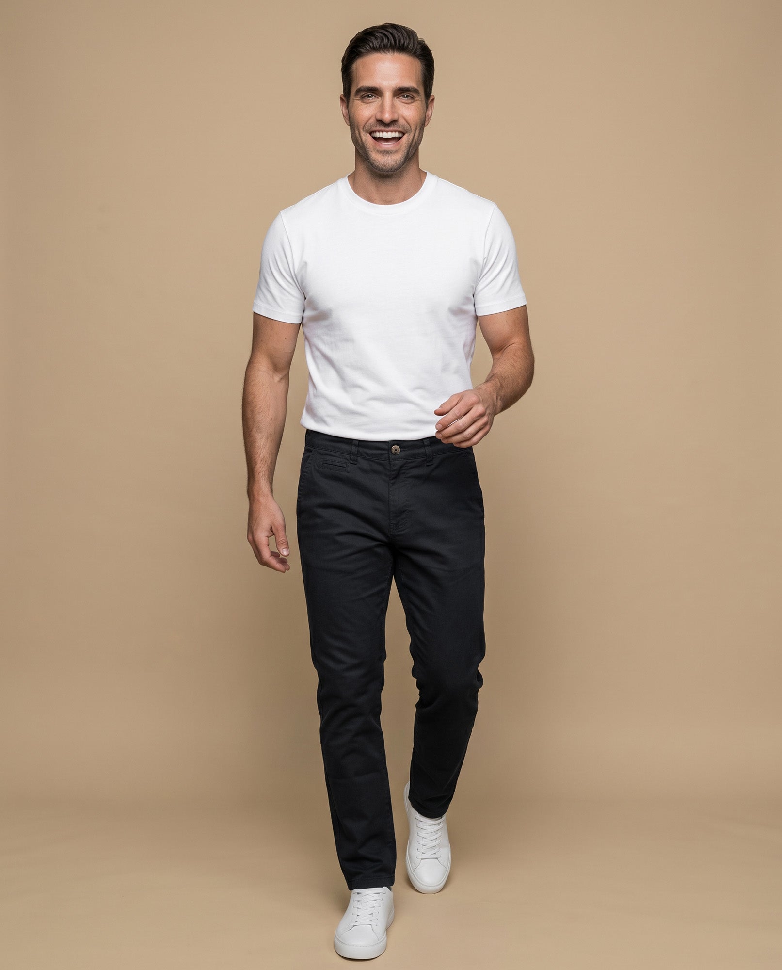 Pantalón Regular Fit Hombre - Negro 34_335F304_NEG190303_0
