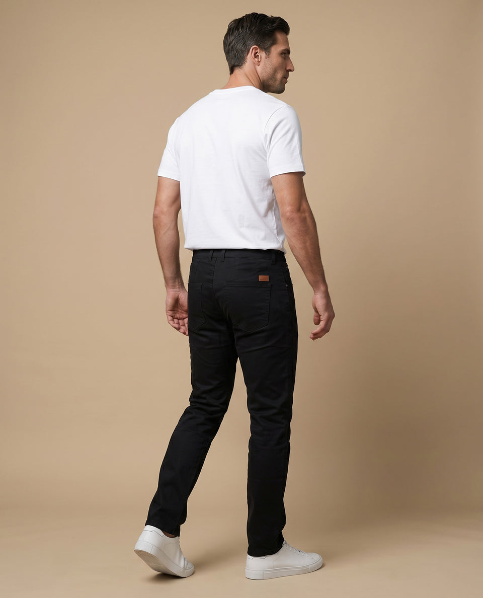 Pantalón Regular Fit Hombre - Negro 34_335F304_NEG190303_4