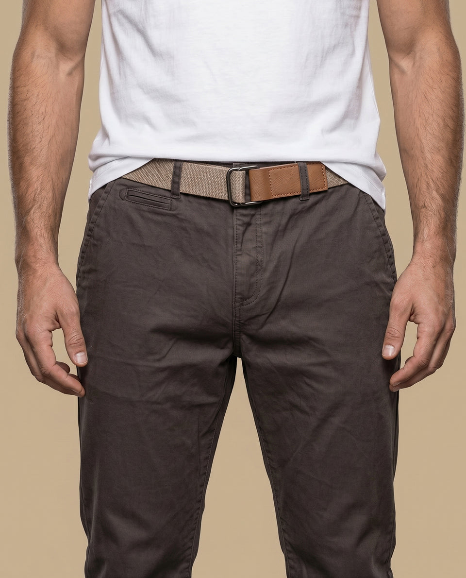 Pantalón Slim Hombre Esprit - Café 34_335F308_CAF151309_5
