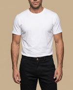 Pantalón corte slim sólido - Negro