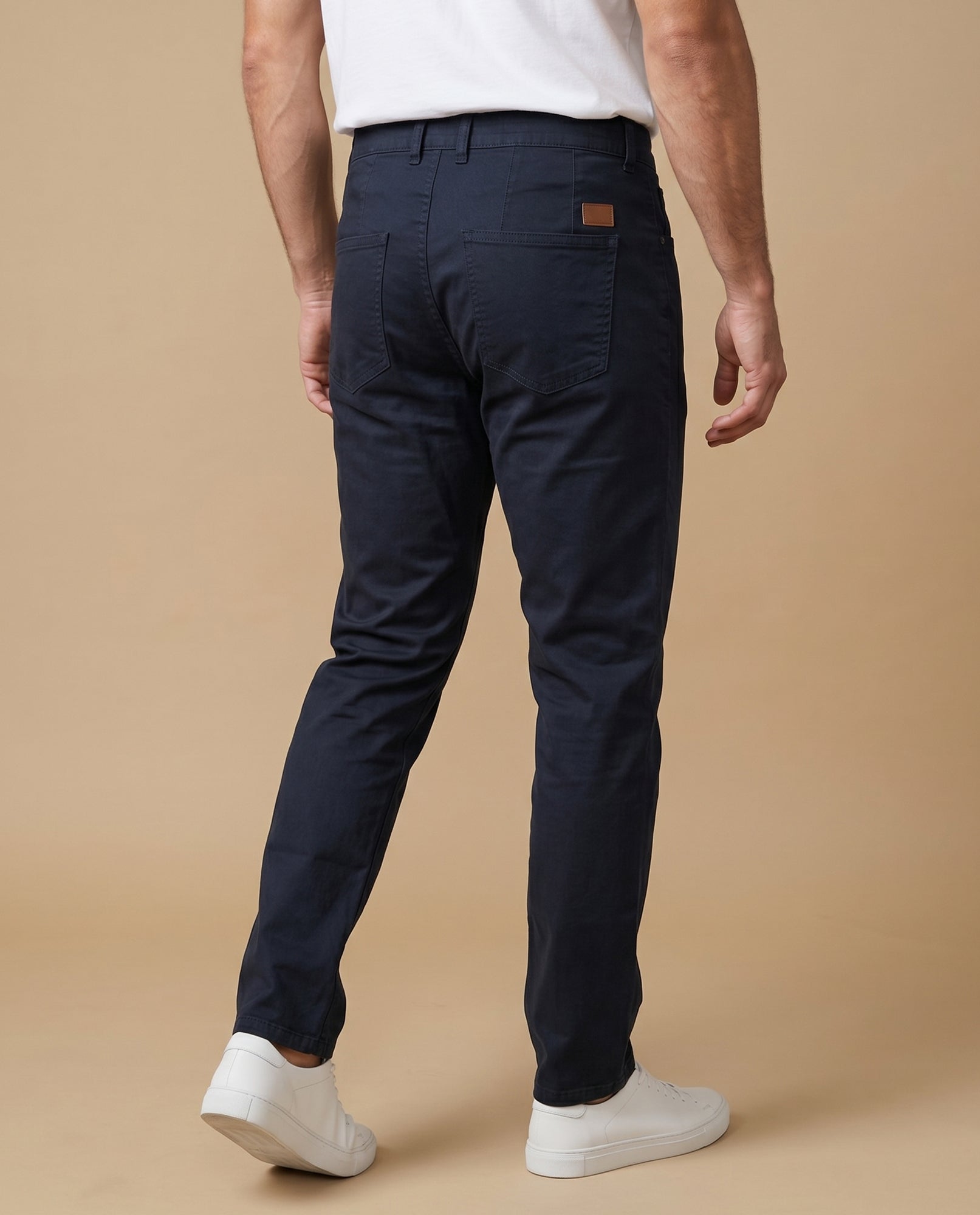 Pantalón Hombre Tiro Medio - Azul 34_335F310_AZU193933_4
