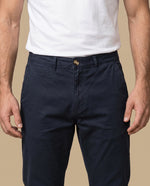Pantalón Hombre Tiro Medio - Azul