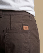 Pantalón slim fit recto hombre - Cafe