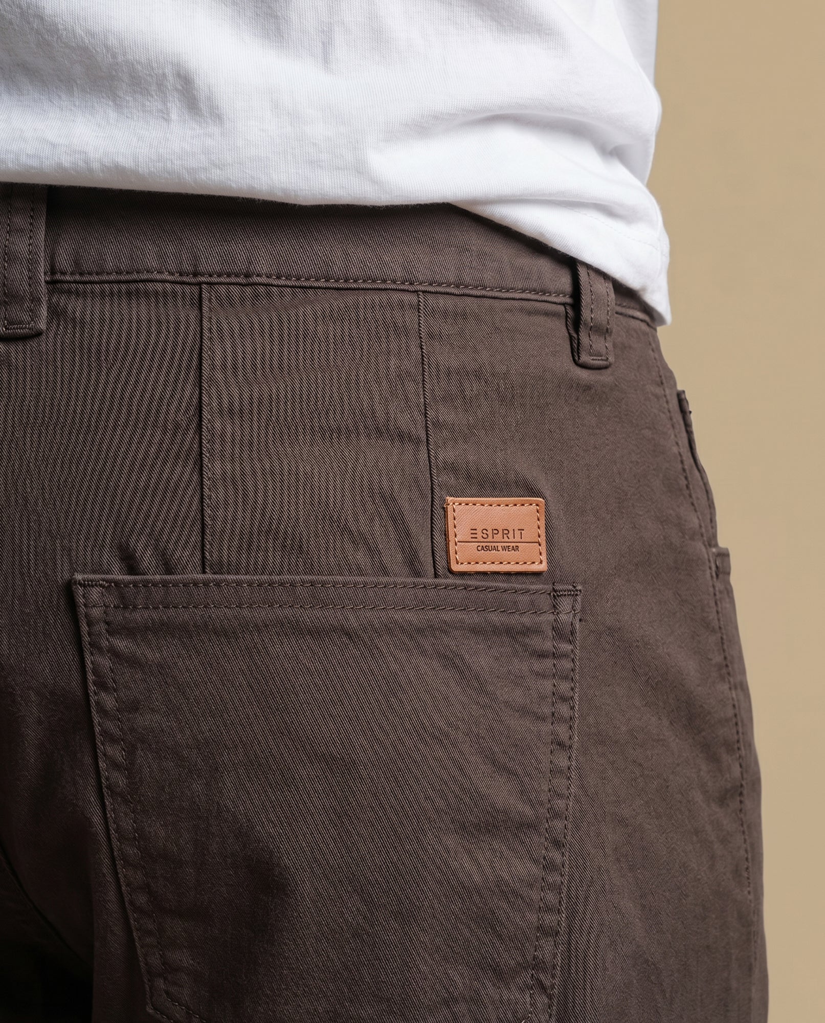 Pantalón slim fit recto hombre - Cafe 34_335G300_CAF161211_6