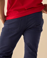 Pantalón Corte Recto Premium - Azul