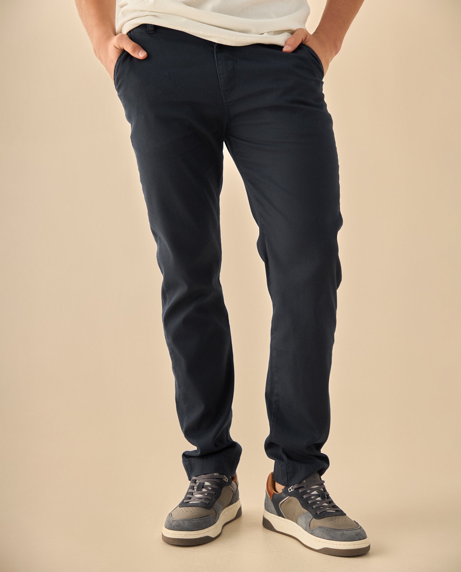 Pantalón Chino Corte Clásico - Azul 34_335G305_AZU174027_3