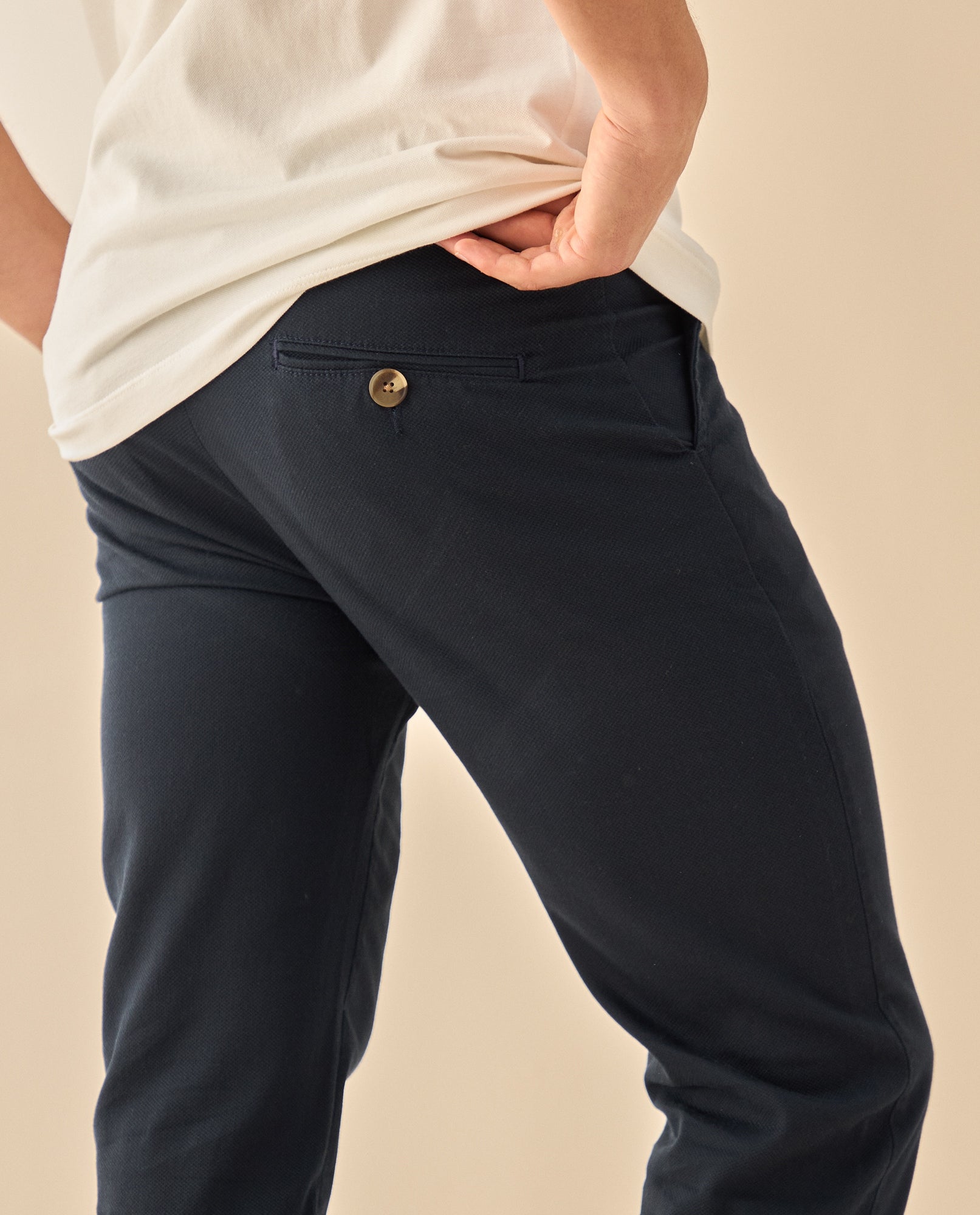 Pantalón Chino Corte Clásico - Azul 34_335G305_AZU174027_6