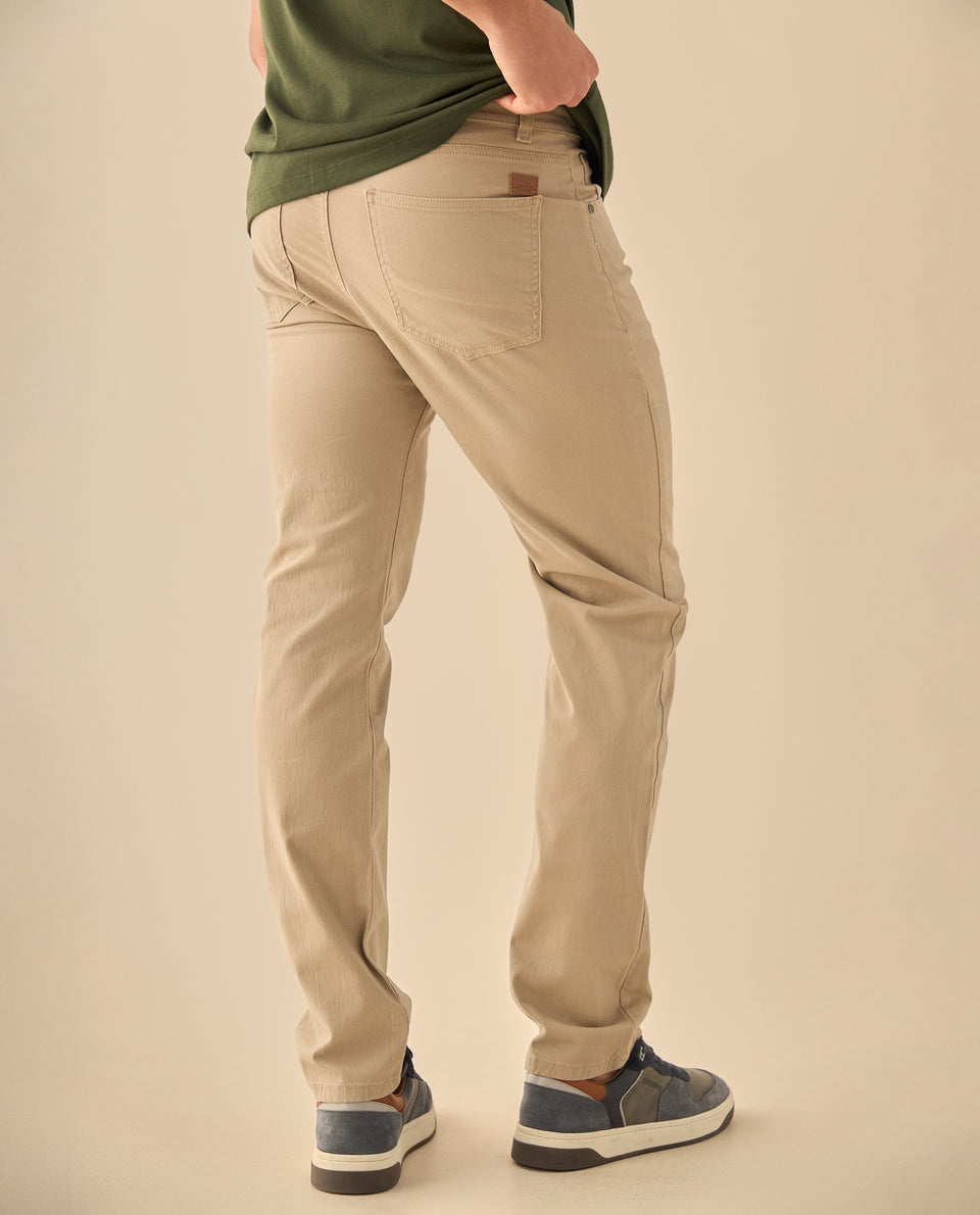 Pantalón Casual con Acabados Premium - Beige 34_335G306_BEI130607_5