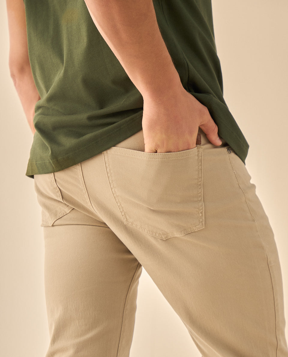 Pantalón Casual con Acabados Premium - Beige 34_335G306_BEI130607_6