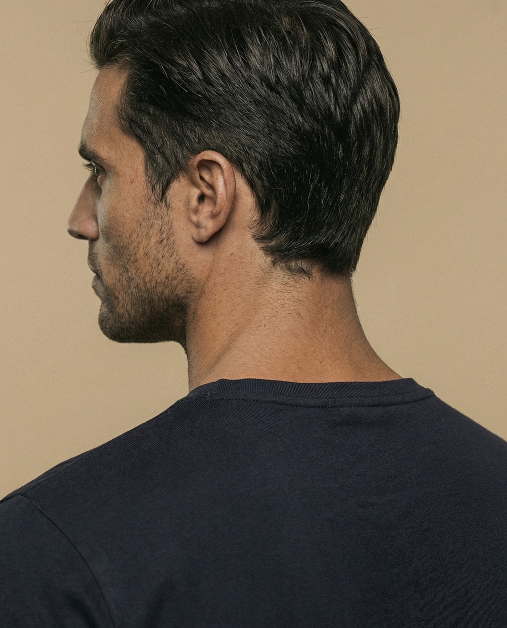 Camiseta manga corta con estampado gráfico de aviación para hombre - Azul 34_345F307_AZU184028_6
