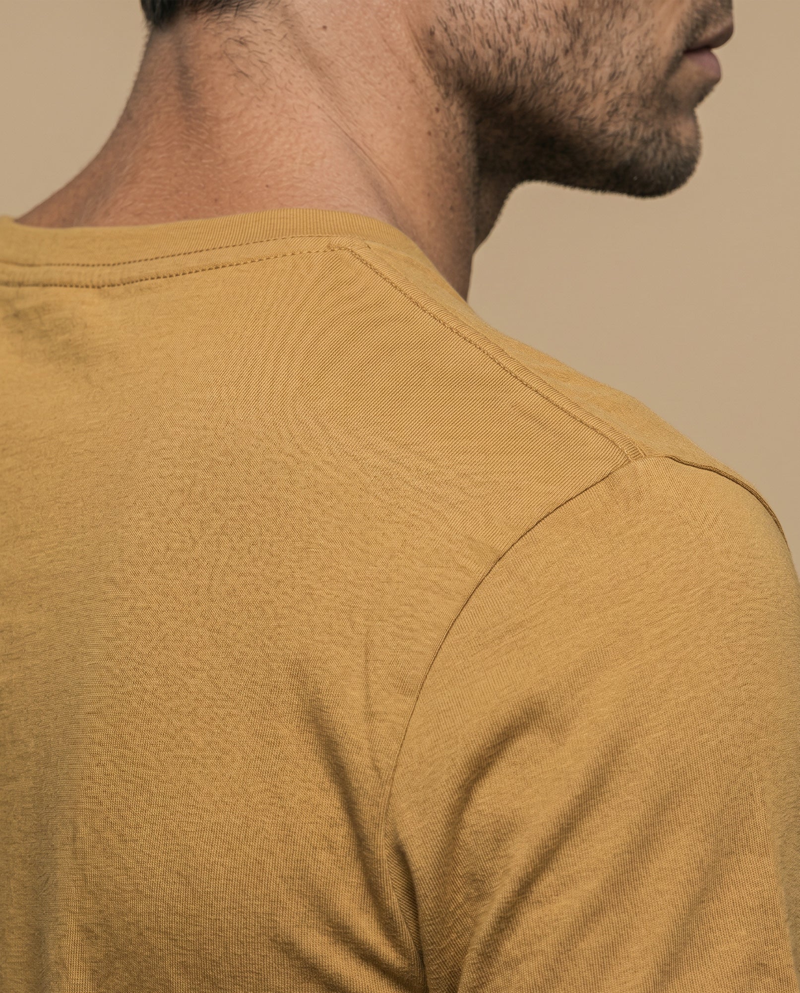Camiseta manga corta algodón - Amarillo 34_345F321_AMA171047_6