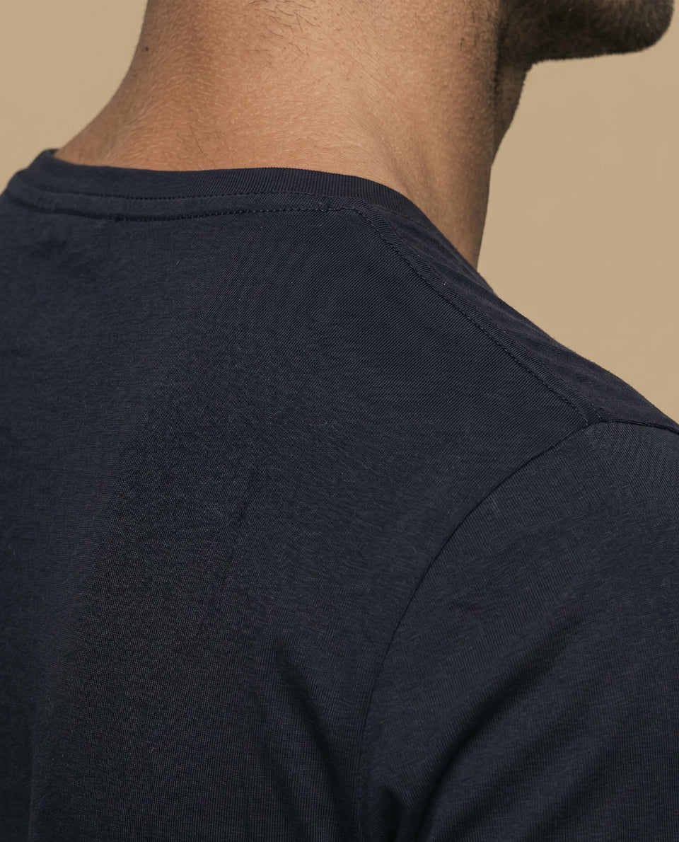 Camiseta Regular Fit Estampada - Negro 34_345F331_NEG190303_6