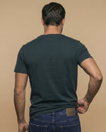 Camiseta Algodón Hombre Esprit - Verde