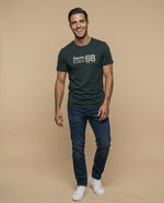 Camiseta Algodón Hombre Esprit - Verde