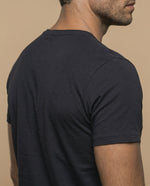 Camiseta Slim fit algodón - Negro