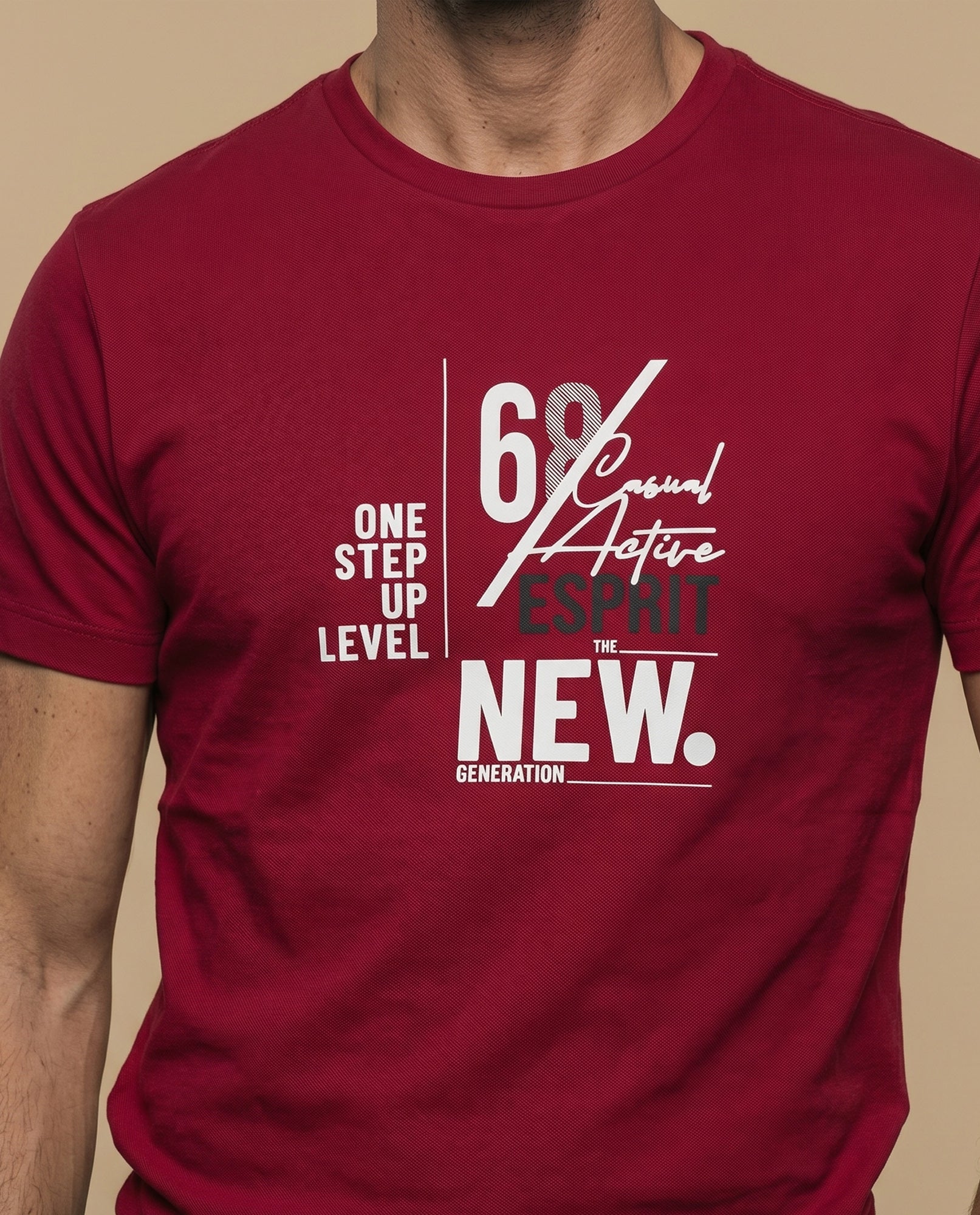 Camiseta manga corta algodón - Rojo 34_345F352_ROJ191653_3