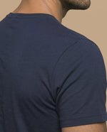 Camiseta 100% Algodón Hombre - Azul