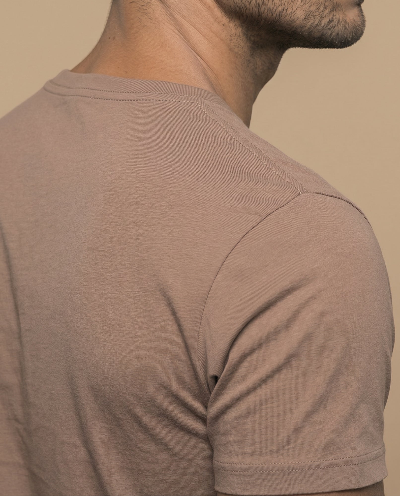Camiseta Hombre Algodón Esprit - Café 34_345F355_CAF151040_6