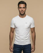 Camiseta jersey logo rojo - Crudo