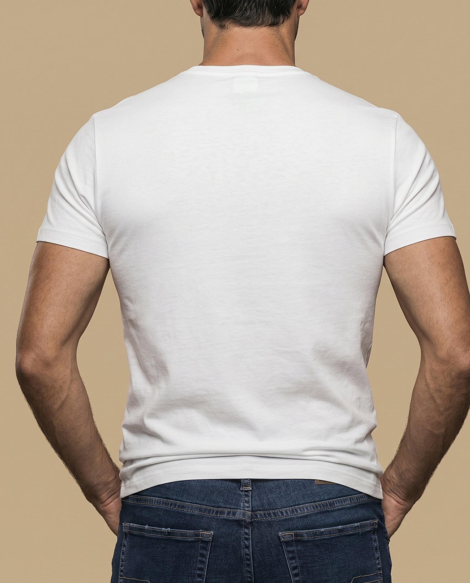 Camiseta jersey logo rojo - Crudo