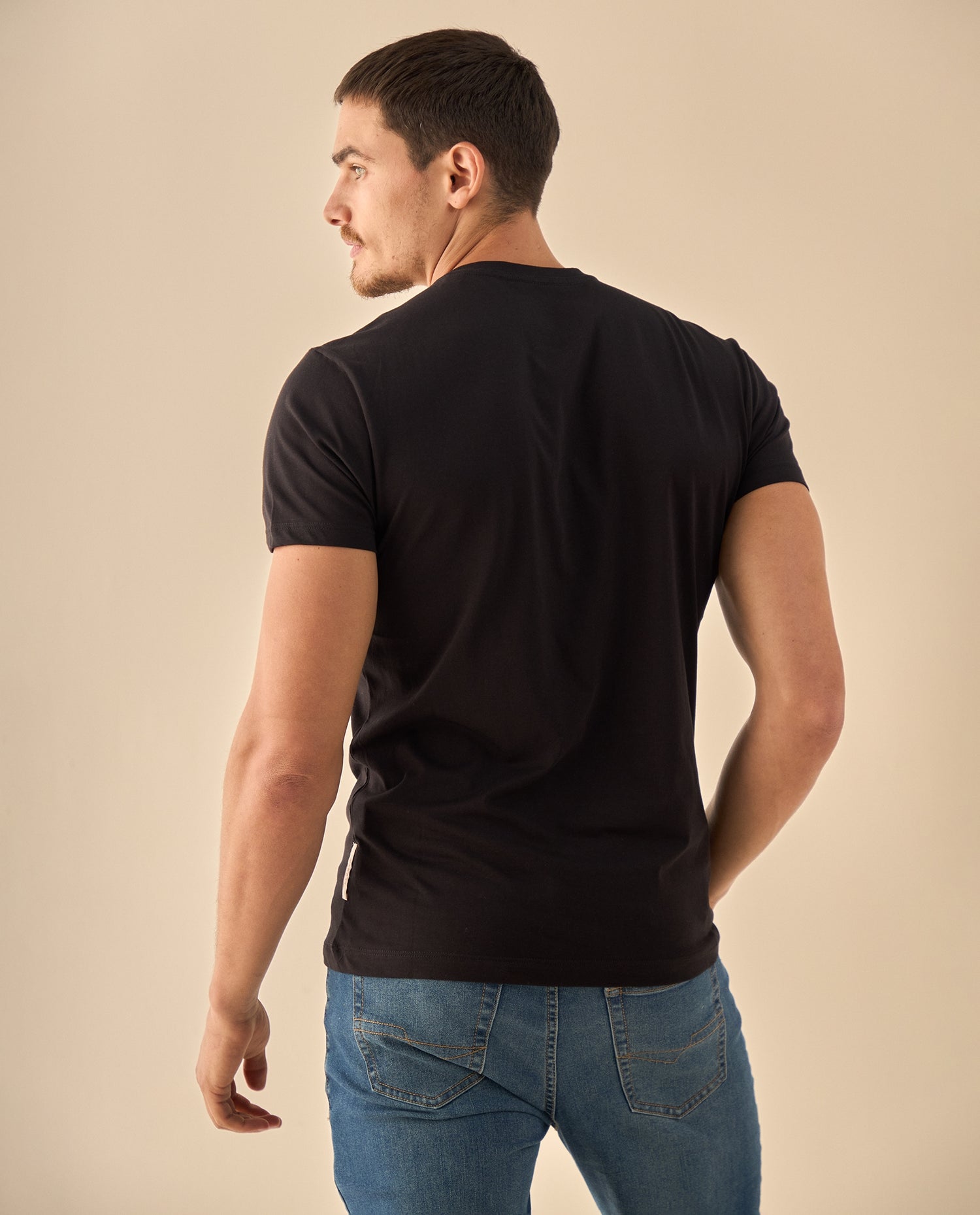 Camiseta Athletics Vintage - Negro