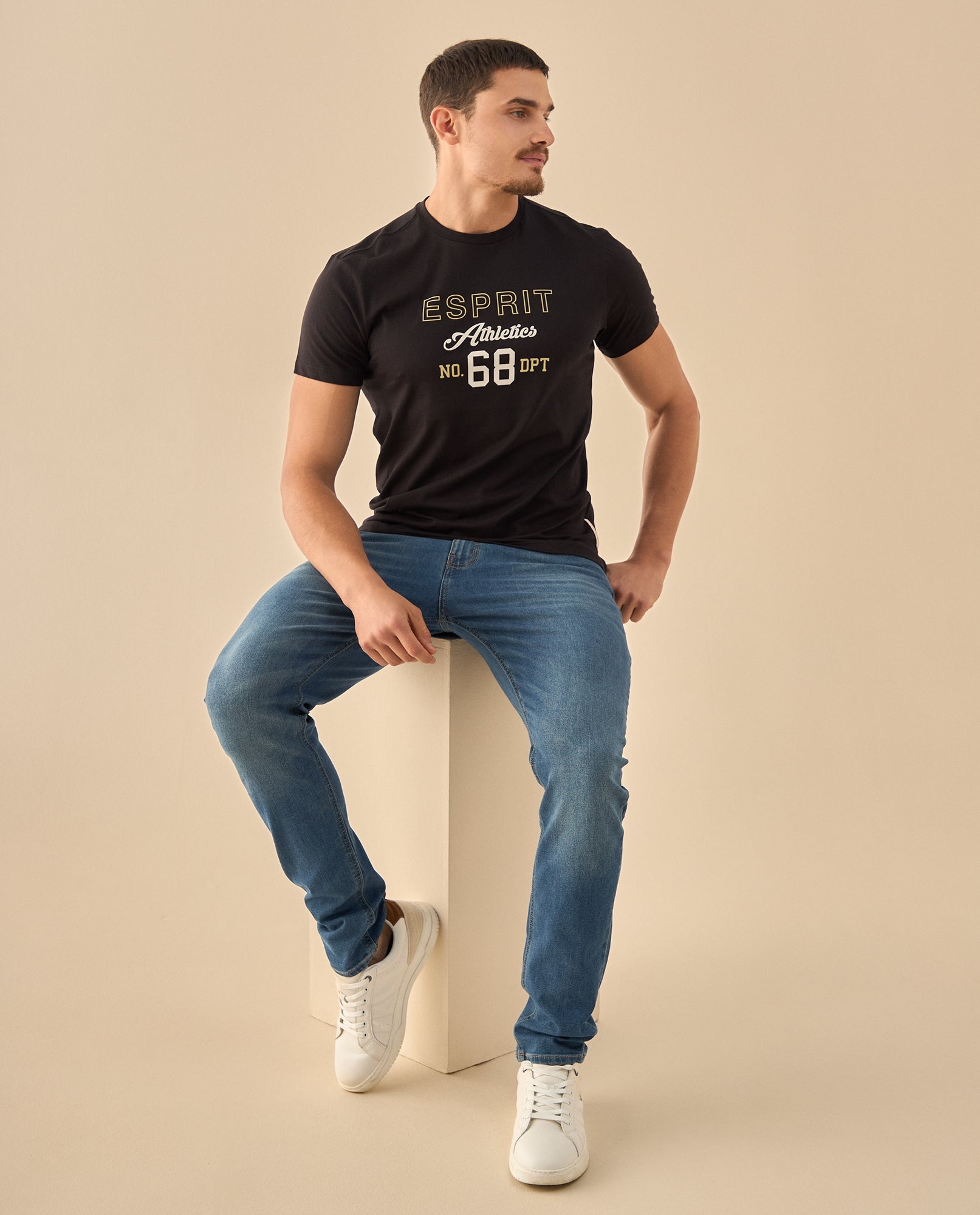 Camiseta Athletics Vintage - Negro 34_345G309_NEG190303_5