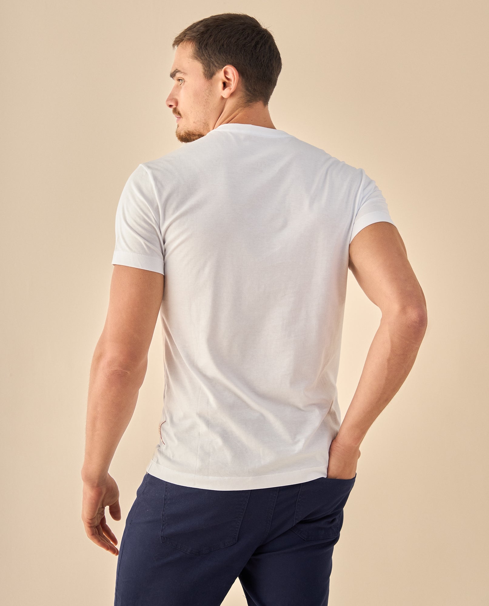 Camiseta Logo Vintage Heritage - Blanco 34_345G317_BLA114001_4
