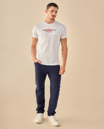 Camiseta Logo Vintage Heritage - Blanco