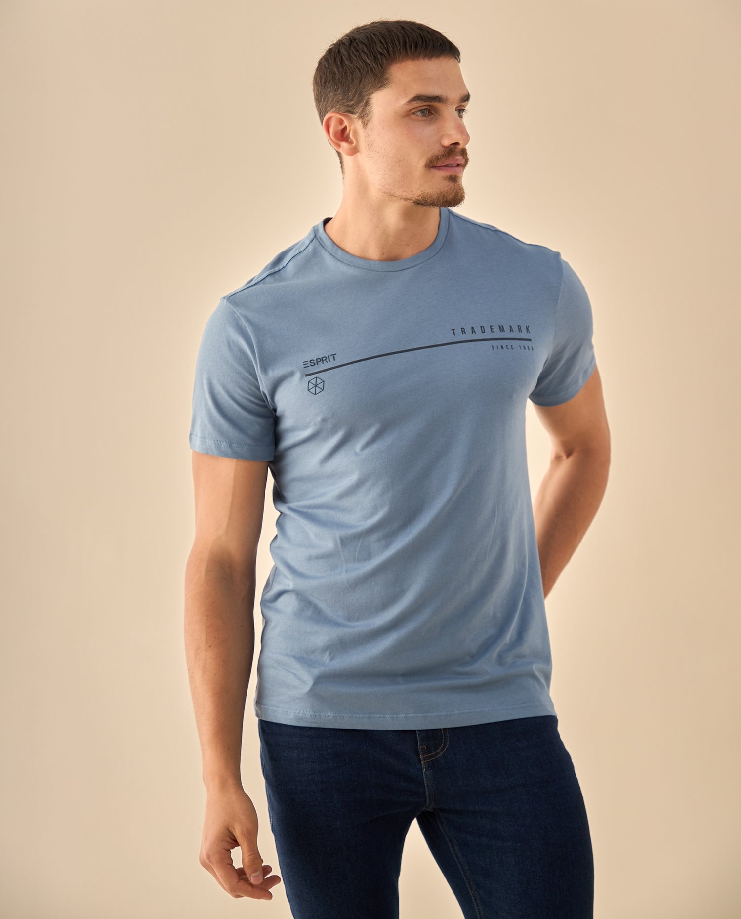 Camiseta con Estampado Gráfico TRADEMARK - Azul