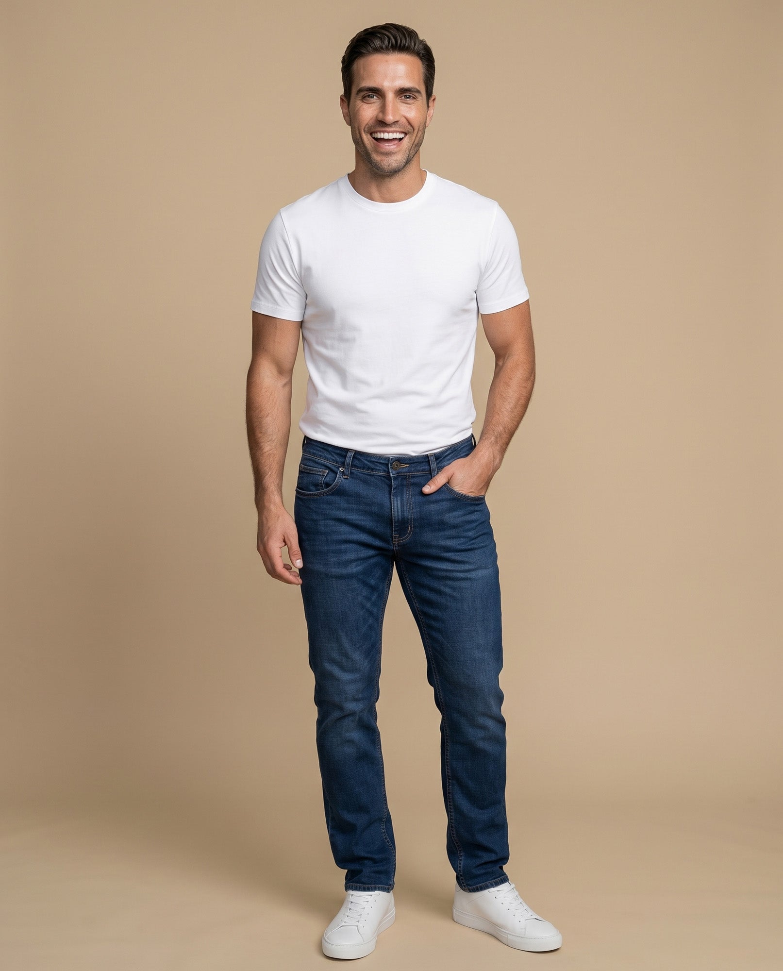 Jeans Straight Hombre - Azul 34_375F304_AZU194052_0