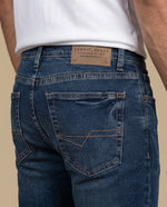 Jean Slim Fit Denim Hombre - Azul