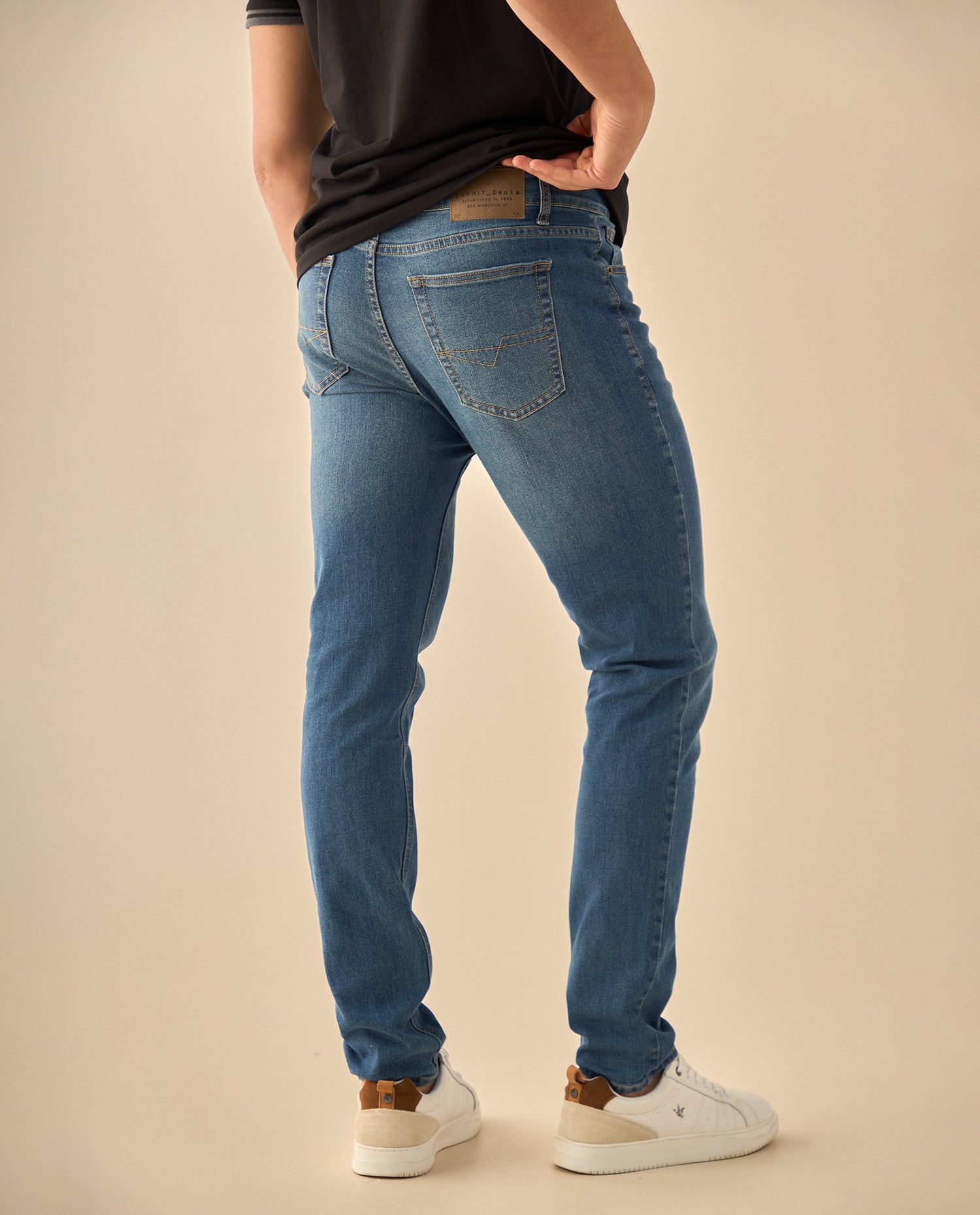 Jean con Stretch Confortable - Azul