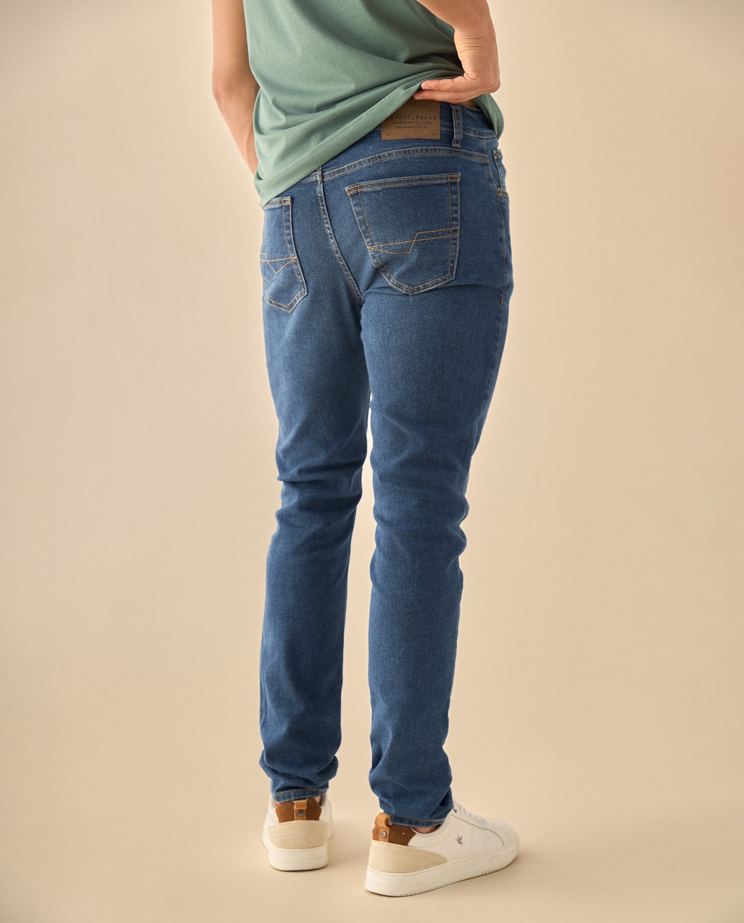 Jean con Stretch Confortable - Azul