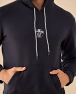 Hoodie con Estampado Outdoor - Azul
