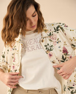 Camiseta manga corta para mujer - Blanco