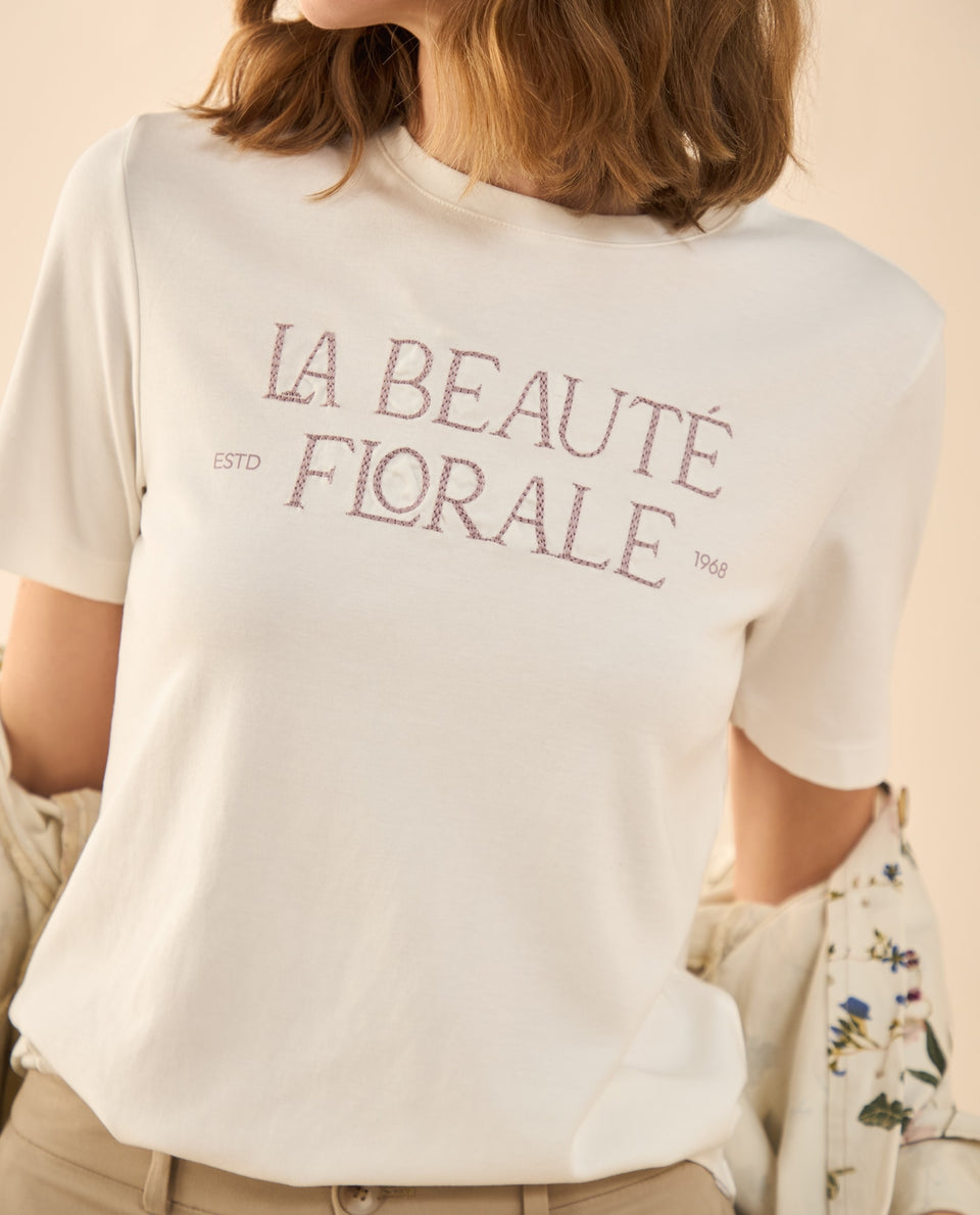 Camiseta manga corta para mujer - Blanco 34_402G000_BLA110601_3