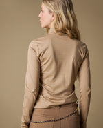 Camiseta Manga Larga Cuello Alto - Café 34_403H006_CAF171028_7