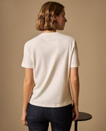 Camiseta con Bordado LONDON - Blanco