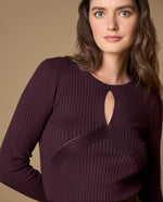Camiseta manga larga slim - Morado 34_409H201_MOR191619_8
