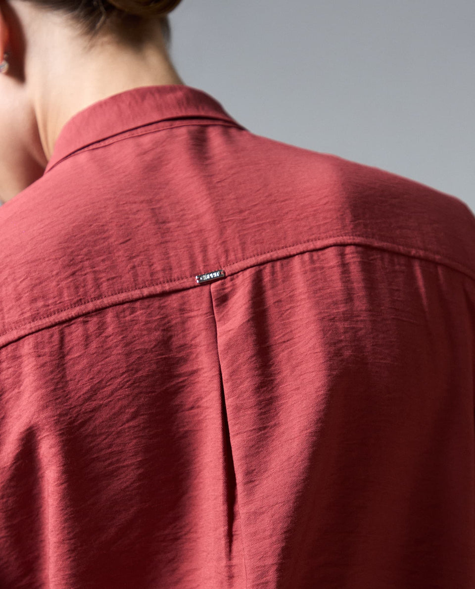 Camisa Manga Larga Camisera - Rojo 34_413H004_ROJ191533_5