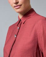 Camisa Manga Larga Camisera - Rojo