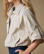 Camisa manga 3/4 con bolsillos - Crudo 34_413H030_CRU141106_5