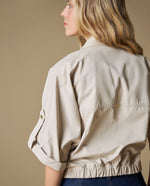 Camisa manga 3/4 con bolsillos - Crudo 34_413H030_CRU141106_6