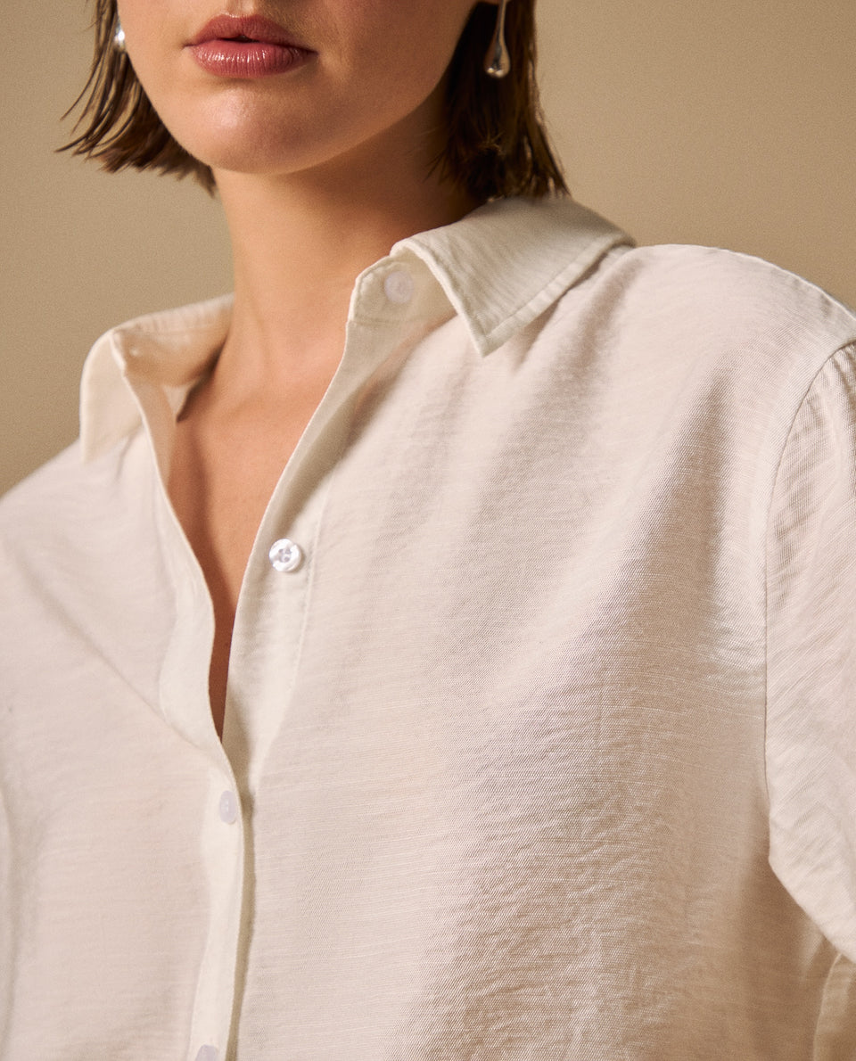 Camisa Blanca Clásica con Caída Premium - Blanco 34_419G022_BLA114202_4