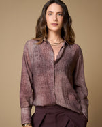 Camisa manga larga estampada regular - Morado 34_419H001_MOR191619_0