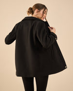 Chaqueta larga para mujer - Negro 34_421G200_NEG190303_4