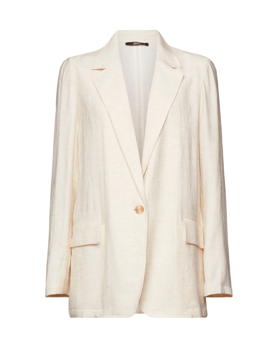 Blazer con tapas decorativas para mujer - Crudo 34_422E708_CRU141106_6