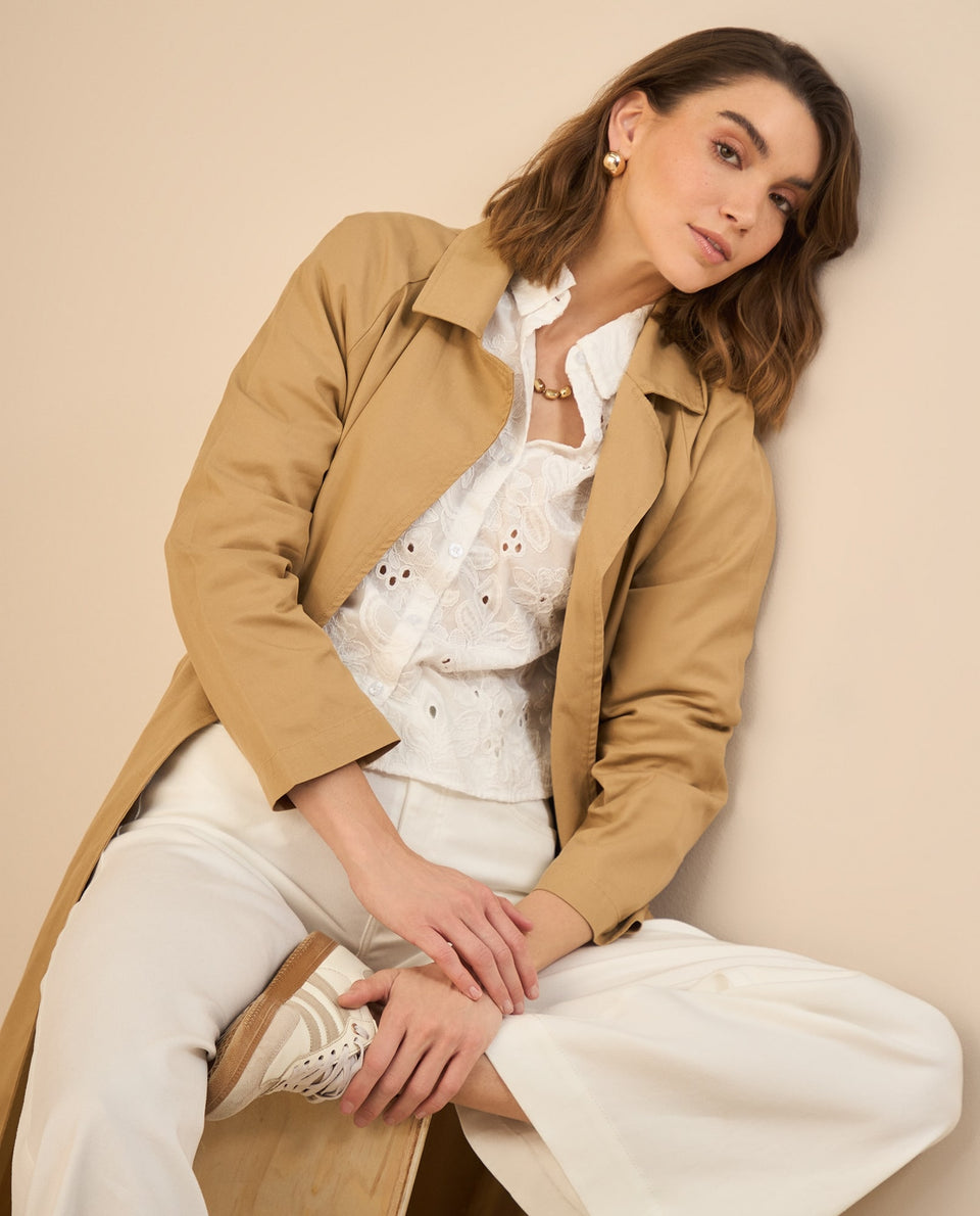 Chaqueta para mujer - Café 34_422G002_CAF171320_5